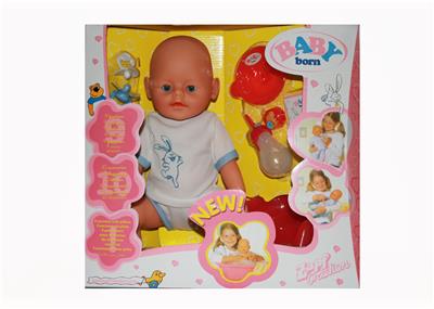 眨眼、流泪、尖叫、喝水、喝牛奶、大小便娃娃 - OBL10077591