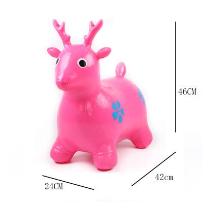 MEDIUM INFLATABLE JUMPING DEER - OBL10078446