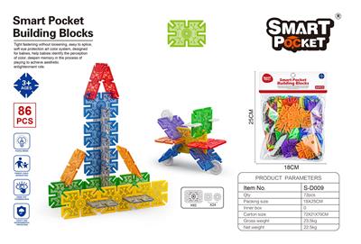 长方雪花片86PCS - OBL10078683