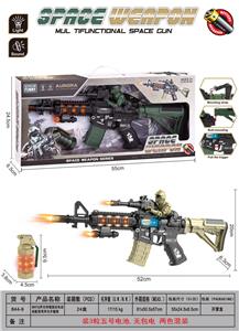 M416声光伸缩振动电动枪配背带配声光手榴弹 - OBL10079123