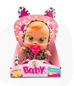 14寸搪胶哭泣娃娃带四声音乐DAD .Mother.Angry.Cry带奶嘴 - OBL10079581