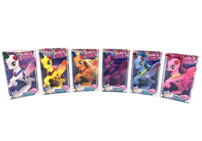 最新款搪胶美人鱼马6款混装 - OBL10079689