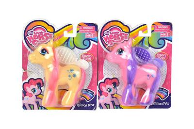 我的梦想搪胶小马宝莉带马梳子单款2色混装 - OBL10079722