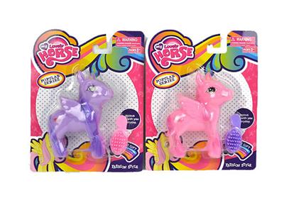 我的梦想搪胶小马宝莉带马梳子单款2色混装 - OBL10079727