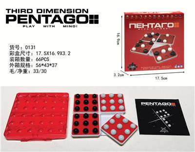 俄文PENTAGO
五子棋游戏(说明含多种语言) - OBL10080240