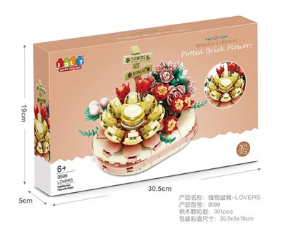 植物盆栽-LOVERS 301PCS - OBL10080717
