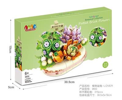 植物盆栽-LOVER 315PCS - OBL10080718