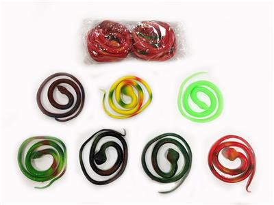 中袋10只75cm软胶小蛇 - OBL10080785