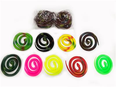 中袋10只90cm软胶大蛇 - OBL10080786