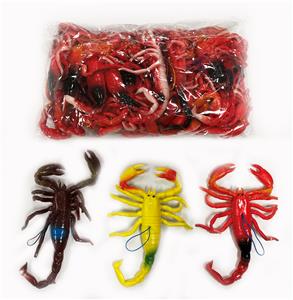 中袋20只大号软胶蝎子带绳 - OBL10080792