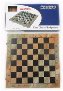 木制国际象棋+西洋棋(39.5*39.5) - OBL10081601