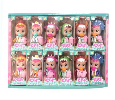 6寸展示盒实身会流眼泪第二代哭泣娃娃（12只装） - OBL10083133