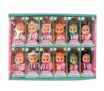6寸展示盒实身会流眼泪哭泣娃娃（12只装） - OBL10083134