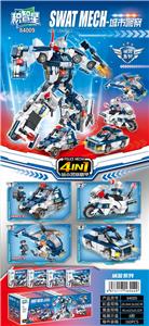 城市警察四合一(8PCS) - OBL10084027