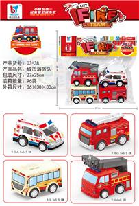 Sets / fire rescue set of / ambulance - OBL10084473