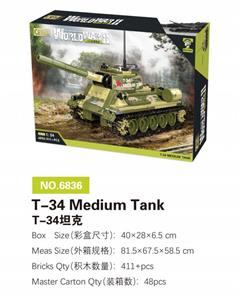 T-34坦克 411PCS - OBL10085463
