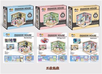 积木益智小屋
(三款混装） - OBL10085920