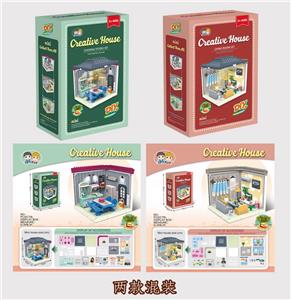 积木益智小屋
（两款混装 带灯光） - OBL10085922