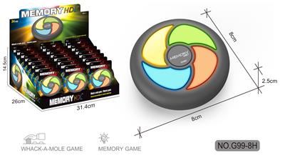 (GCC)记忆游戏机&打地鼠(圆形展示盒套装)24pcs装 - OBL10087431