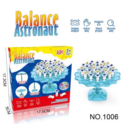 儿童过家家太空人平衡玩具 亲子互动多人对战桌面游戏盒装 - OBL10091533
