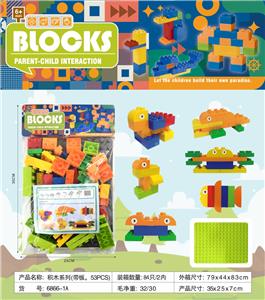 积木系列(带板，53PCS) - OBL10092117