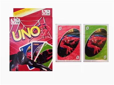 UNO蜘蛛侠图案扑克牌（双副庄） - OBL10092754