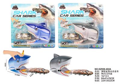 Shark head catapult alloy vehicle - OBL10094589