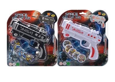 太空版飞碟枪（机器人图案） - OBL10096150