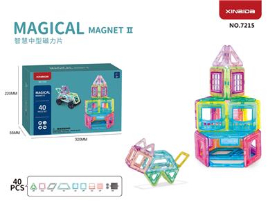 (GCC)建筑系列磁力片(中尺寸)(40PCS) - OBL10097144