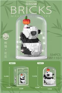 花花撅屁股 带罩灯光版 534PCS 低价冲量款 - OBL10099093