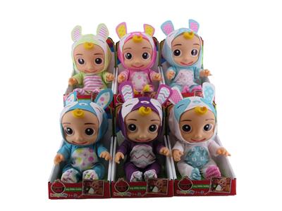 10寸单只装展示盒搪胶PVC肥童（带IC音乐）COCOMELON超级宝贝娃娃 - OBL10101166