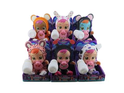 8寸单只装展示盒（带IC音乐可以喝水流眼泪）鬼系列哭泣娃娃 - OBL10101406