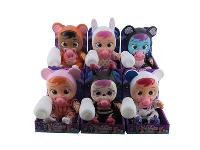 10寸单只装展示盒（带IC音乐可以喝水流眼泪）鬼系列哭泣娃娃 - OBL10101408