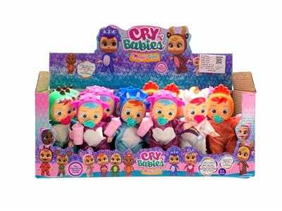 6寸展示盒搪胶PVC（可以喝水流眼泪）惊喜哭泣娃娃24只装 - OBL10101466