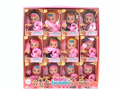 5寸实身哭泣娃娃带音乐，会流眼泪（12只装） - OBL10101553