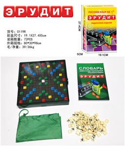 俄文ЭРУДИТ
拼字游戏 - OBL10105000