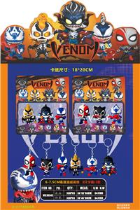 6-7.5CM毒液漫威英雄 3只卡装/2款 - OBL10107386