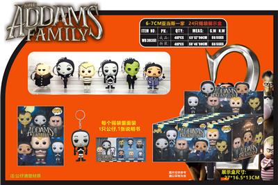 6-7CM亚当斯一家 24只锡袋展示盒 - OBL10107394