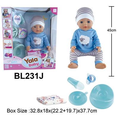 18寸娃娃喝水小便功能 - OBL10108538