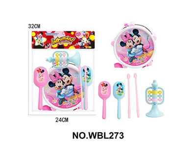 新款迷你儿童早教玩具米奇鼓带喇叭六件套 - OBL10111282