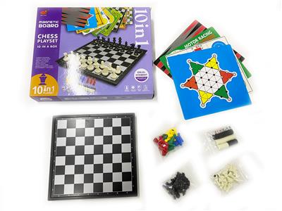 盒庄10合1游戏棋 - OBL10111359