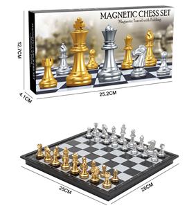 金银国际象棋磁性折叠棋盘 - OBL10112412