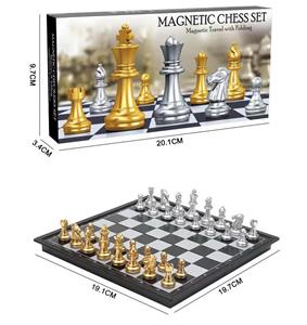 金银国际象棋磁性折叠棋盘 - OBL10112432