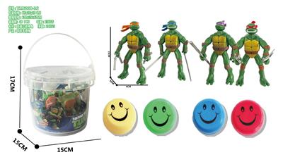 4款忍者神龟/配卡丁车 - OBL10113484