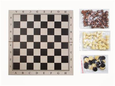 29*29木制国际象棋+西洋棋+双陆棋 - OBL10113794