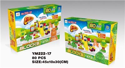 盒装积木恐龙乐园系列80PCS - OBL10115312