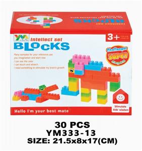 益智积木彩盒30PCS - OBL10115397