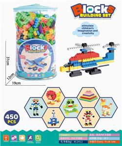 PVC手提袋积木450PCS - OBL10115486