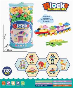 PVC手提袋积木720PCS - OBL10115488
