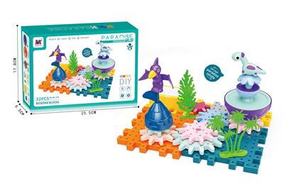 恐龙齿轮积木乐园科教益智
（电动）32PCS - OBL10115781